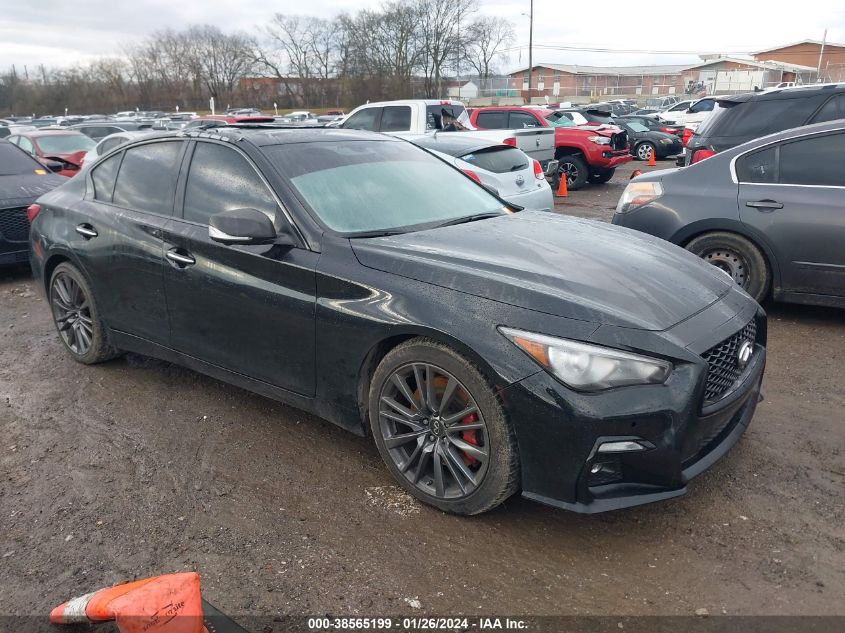 2021 INFINITI Q50 RED SPORT 400 - JN1FV7DP1MM850362