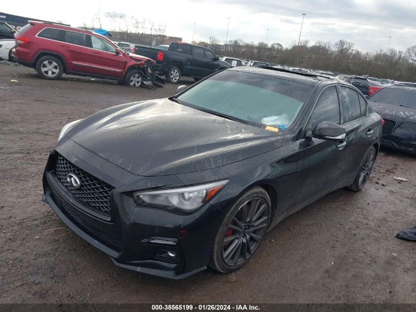 2021 INFINITI Q50 RED SPORT 400 - JN1FV7DP1MM850362