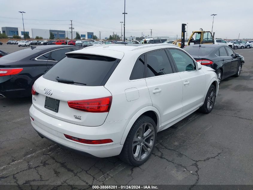 2016 AUDI Q3 2.0T PREMIUM PLUS - WA1EFCFS9GR021444