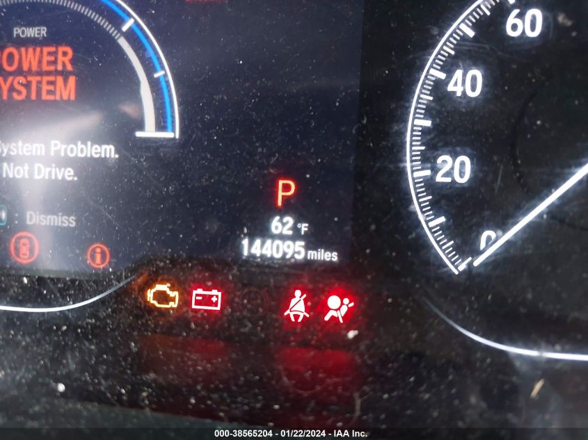 2019 HONDA INSIGHT EX - 19XZE4F58KE028285