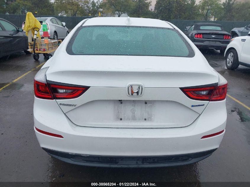 2019 HONDA INSIGHT EX - 19XZE4F58KE028285