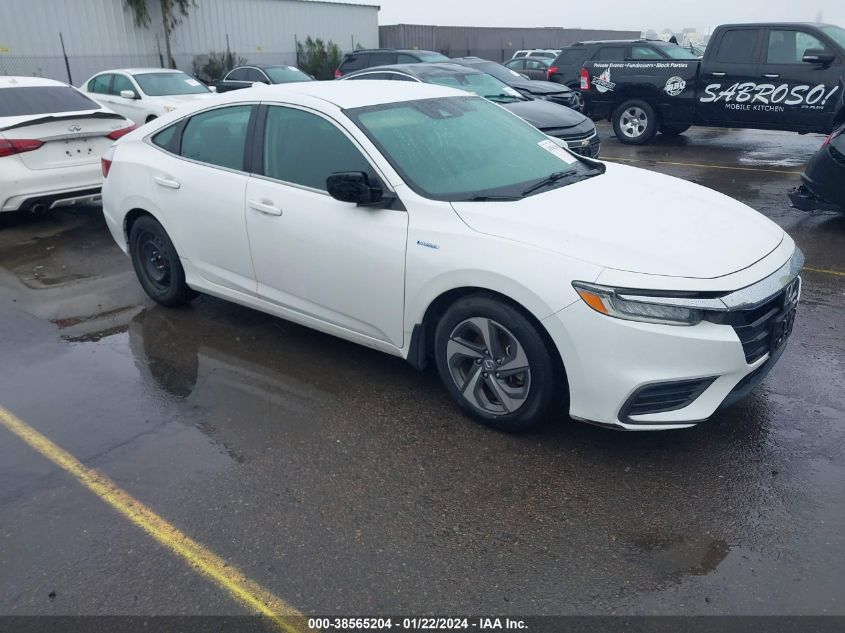 2019 HONDA INSIGHT EX - 19XZE4F58KE028285