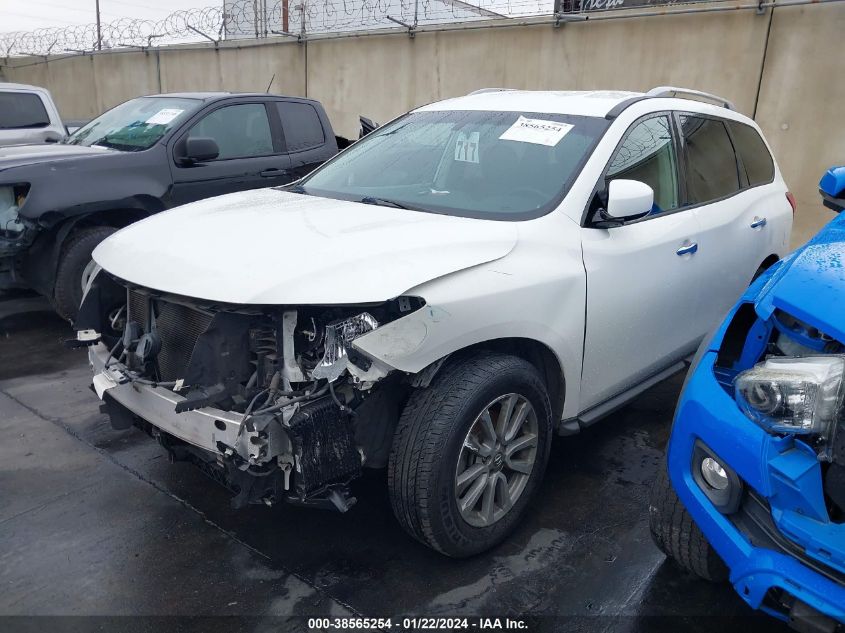 2016 NISSAN PATHFINDER S - 5N1AR2MN1GC667014