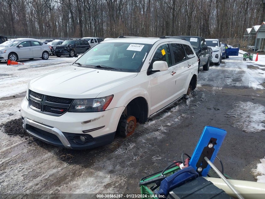 VIN 3C4PDCGG3HT617849 2017 DODGE JOURNEY CROSSROAD