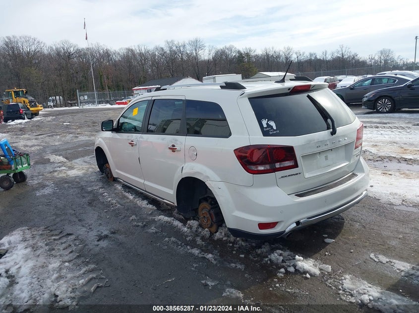 VIN 3C4PDCGG3HT617849 2017 DODGE JOURNEY CROSSROAD