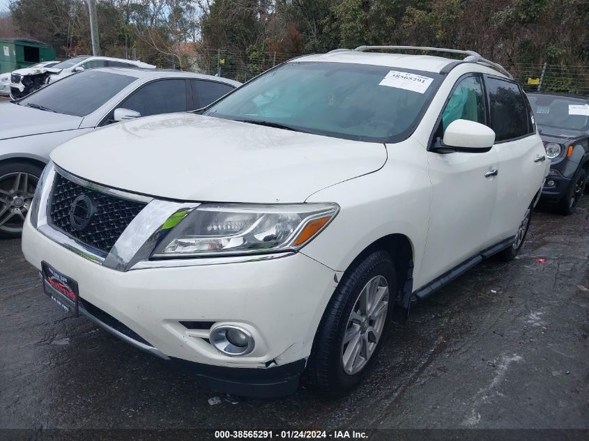2015 NISSAN PATHFINDER SV - 5N1AR2MN8FC642545