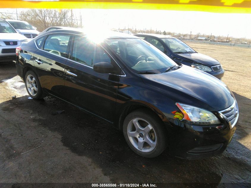 2014 NISSAN SENTRA S - 3N1AB7AP2EY248690