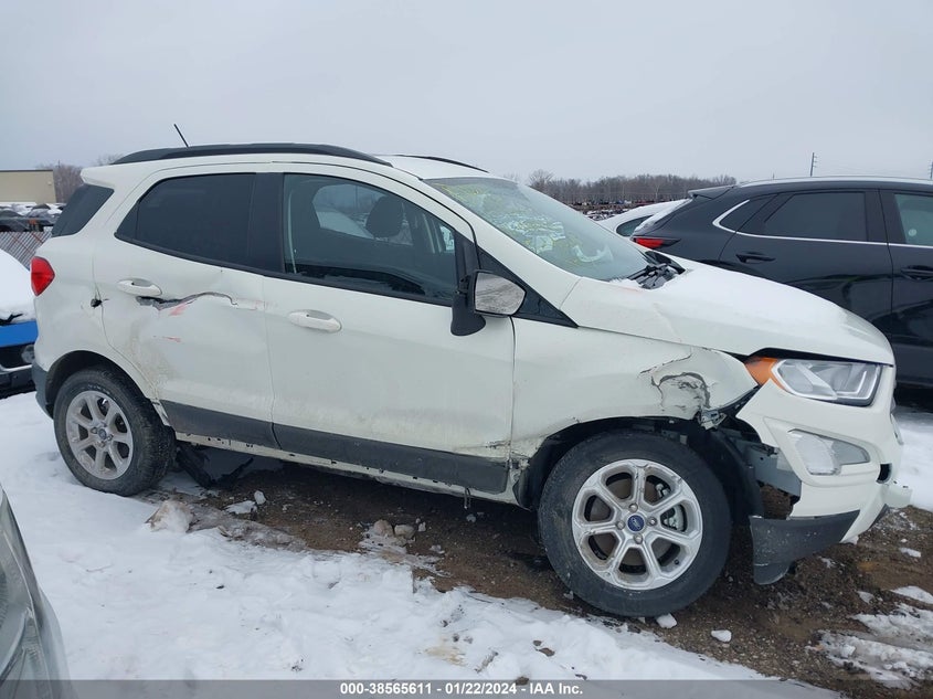VIN MAJ6S3GL0KC299910 2019 FORD ECOSPORT SE