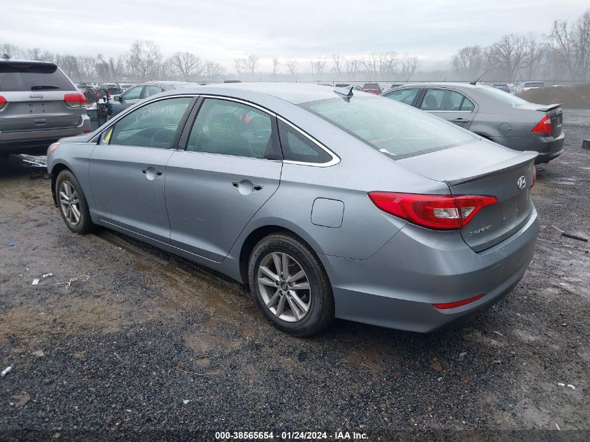 2015 HYUNDAI SONATA SE - 5NPE24AF2FH225915