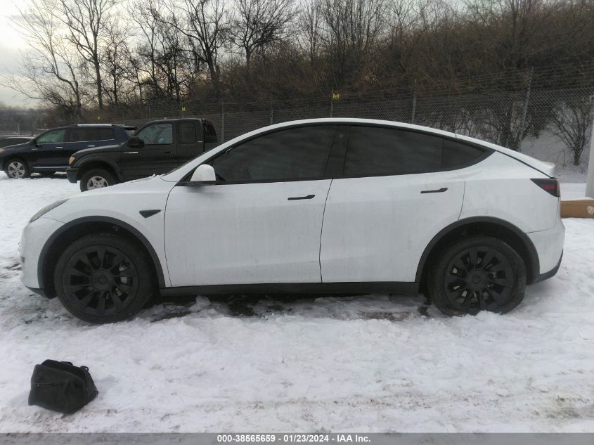 2023 TESLA MODEL Y AWD/LONG RANGE DUAL MOTOR ALL-WHEEL DRIVE - 7SAYGDEE8PF754207