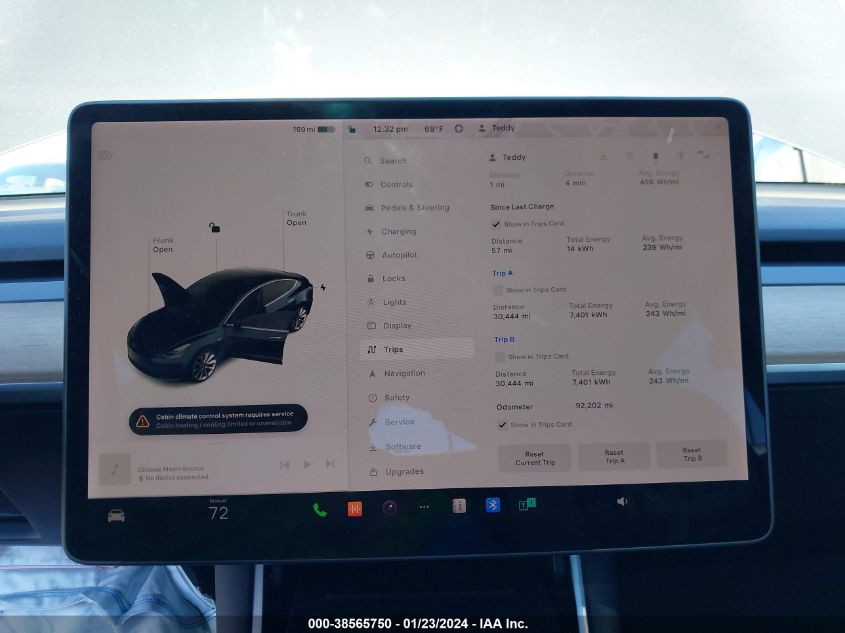 2020 TESLA MODEL 3 - 5YJ3E1EB2LF646502