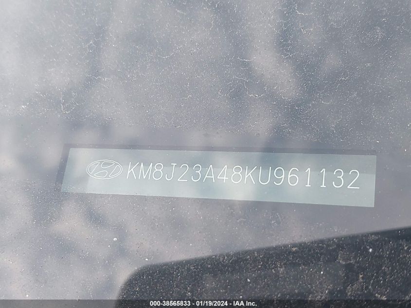 2019 HYUNDAI TUCSON SE - KM8J23A48KU961132