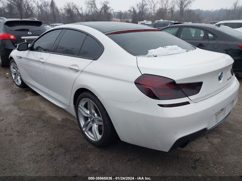 2013 BMW 640I GRAN COUPE - WBA6A0C57DDZ04177