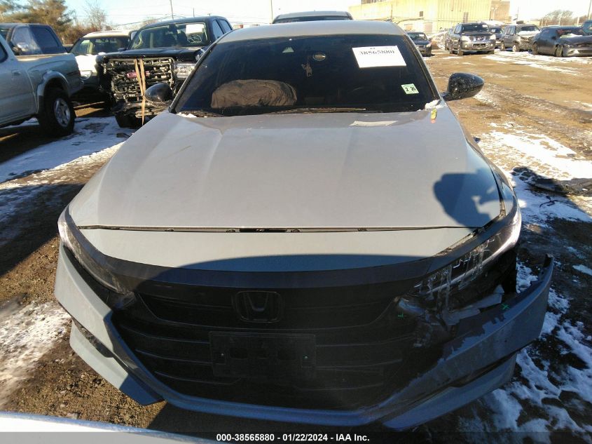 2021 HONDA ACCORD SPORT - 1HGCV1F38MA036641