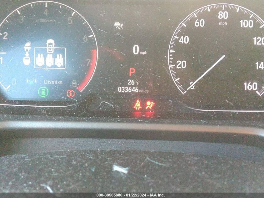 2021 HONDA ACCORD SPORT - 1HGCV1F38MA036641