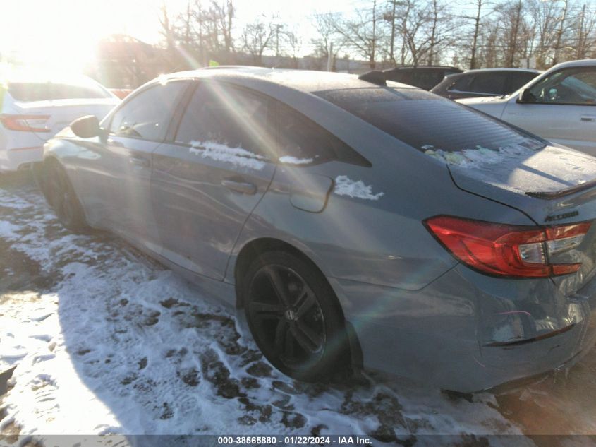 2021 HONDA ACCORD SPORT - 1HGCV1F38MA036641