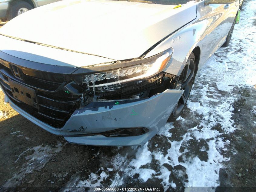 2021 HONDA ACCORD SPORT - 1HGCV1F38MA036641