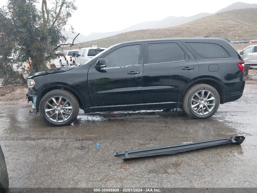 VIN 1C4RDHDG2HC774326 2017 DODGE DURANGO GT RWD