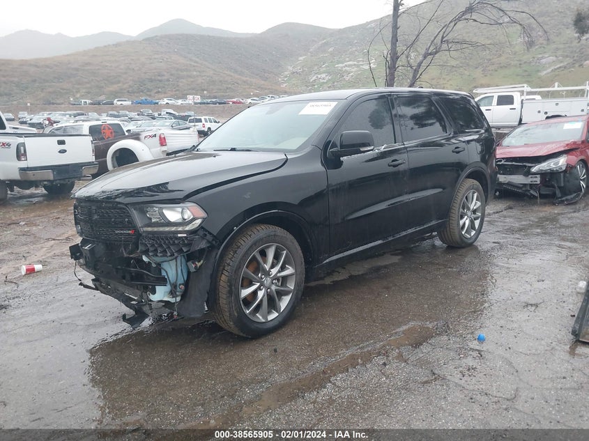 VIN 1C4RDHDG2HC774326 2017 DODGE DURANGO GT RWD