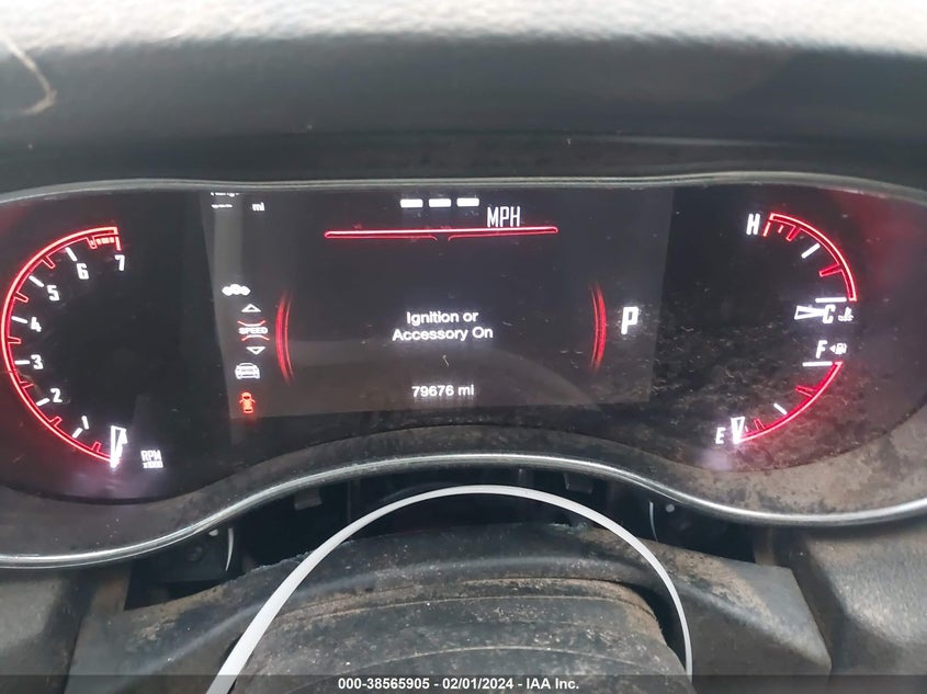 VIN 1C4RDHDG2HC774326 2017 DODGE DURANGO GT RWD