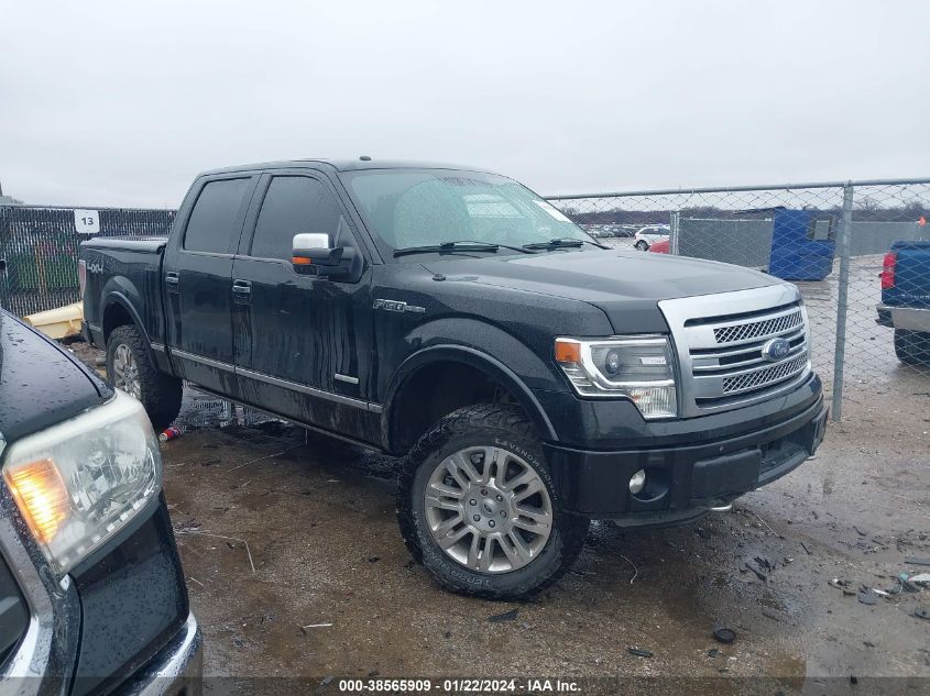 2014 FORD F-150 PLATINUM - 1FTFW1ET1EFB98724