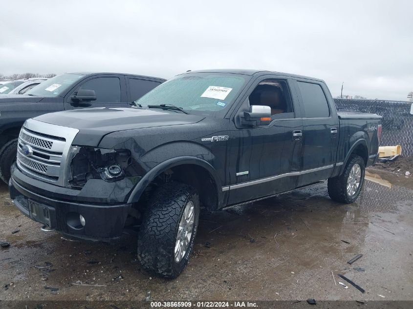 2014 FORD F-150 PLATINUM - 1FTFW1ET1EFB98724