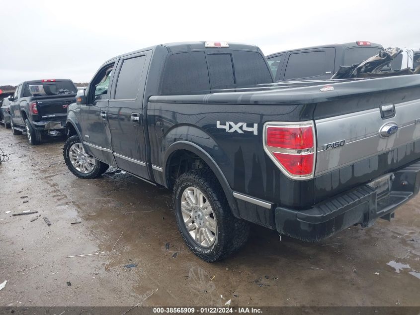 2014 FORD F-150 PLATINUM - 1FTFW1ET1EFB98724