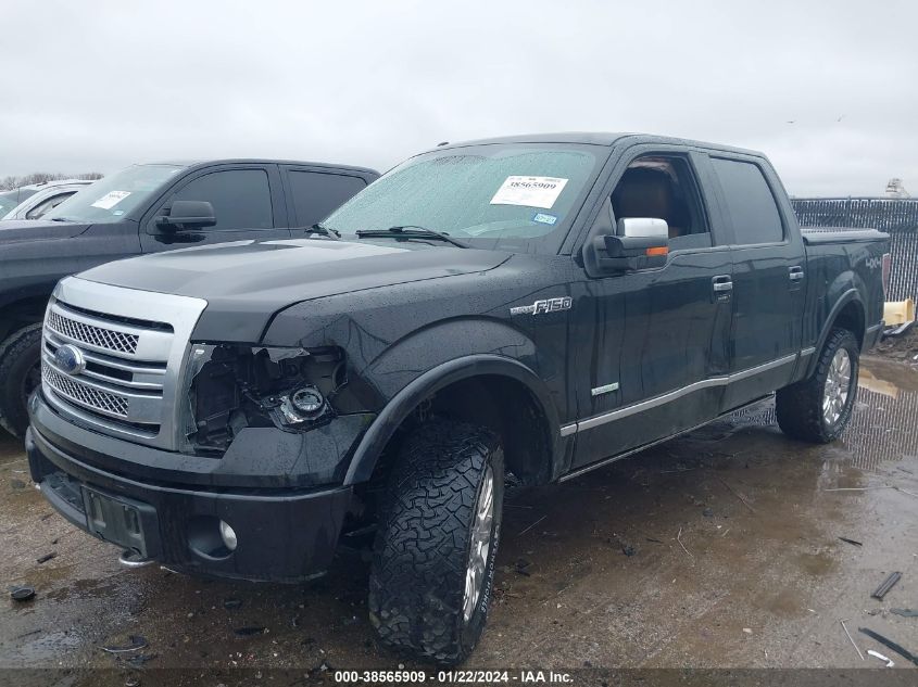 2014 FORD F-150 PLATINUM - 1FTFW1ET1EFB98724