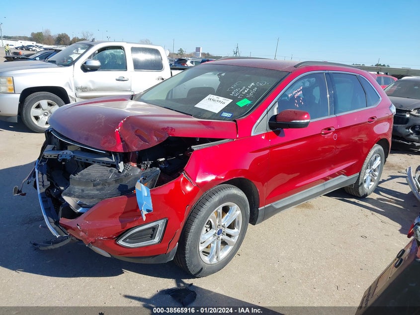 VIN 2FMPK3J84HBB27161 2017 FORD EDGE SEL