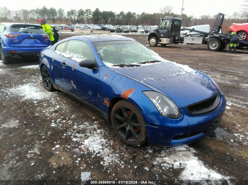 JNKCV54E06M709416 | 2006 INFINITI G35