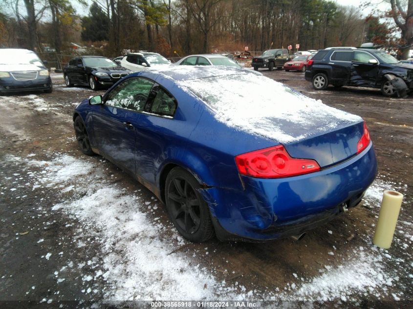 JNKCV54E06M709416 | 2006 INFINITI G35