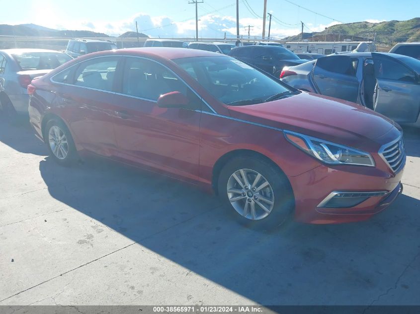 2015 HYUNDAI SONATA SE - 5NPE24AF7FH259168