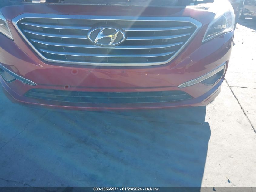 2015 HYUNDAI SONATA SE - 5NPE24AF7FH259168