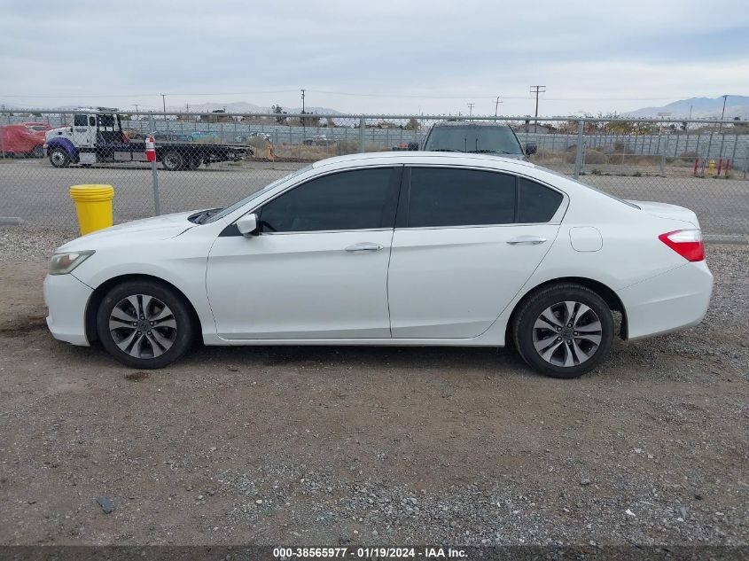 2014 HONDA ACCORD LX - 1HGCR2F30EA027976