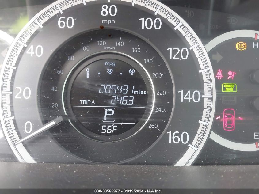 2014 HONDA ACCORD LX - 1HGCR2F30EA027976