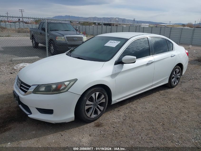 2014 HONDA ACCORD LX - 1HGCR2F30EA027976