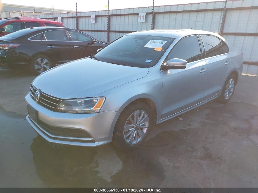 2015 VOLKSWAGEN JETTA 1.8T SE - 3VWD07AJ4FM416556