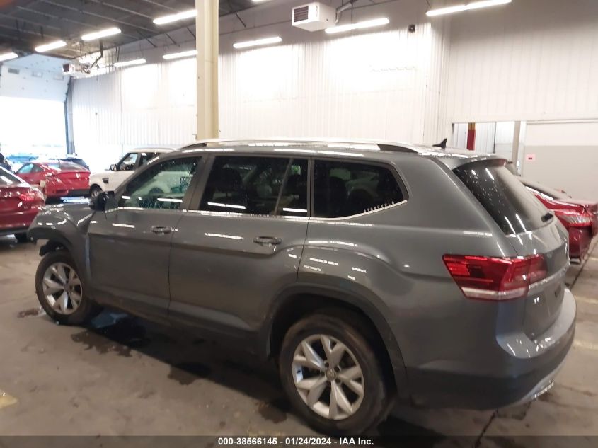 2019 VOLKSWAGEN ATLAS 3.6L V6 SE - 1V2LR2CA6KC575626