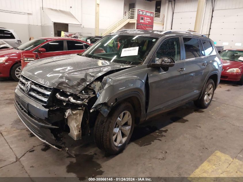 2019 VOLKSWAGEN ATLAS 3.6L V6 SE - 1V2LR2CA6KC575626