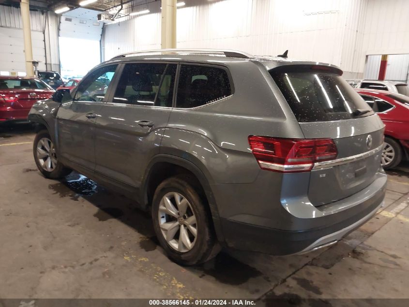2019 VOLKSWAGEN ATLAS 3.6L V6 SE - 1V2LR2CA6KC575626