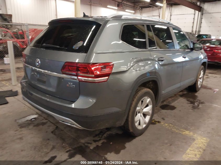 2019 VOLKSWAGEN ATLAS 3.6L V6 SE - 1V2LR2CA6KC575626