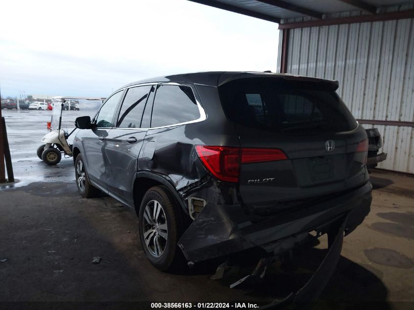 2018 HONDA PILOT EXL - 5FNYF6H58JB028829