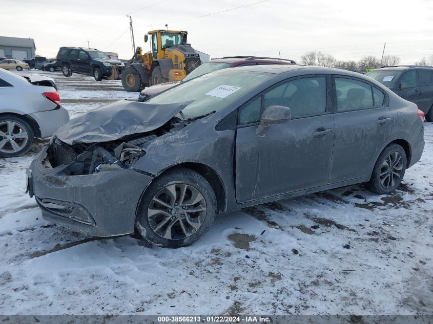 2013 HONDA CIVIC EX - 19XFB2F85DE033053