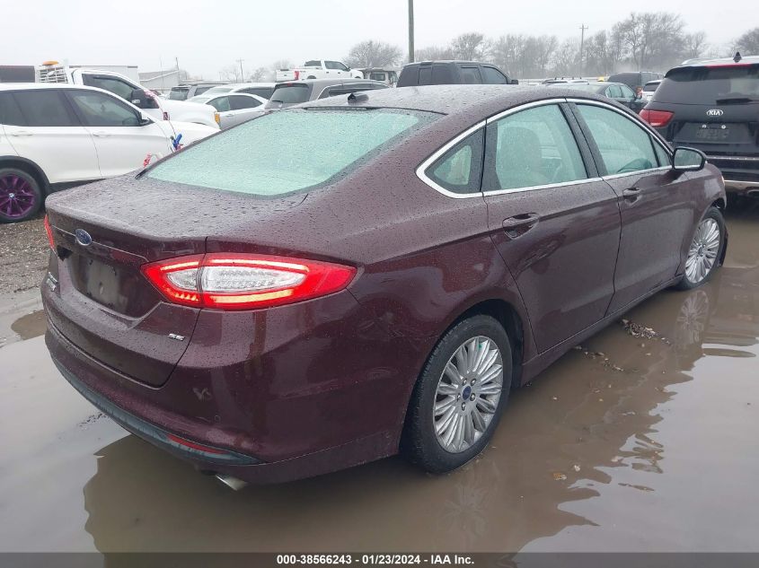 2013 FORD FUSION ENERGI SE LUXURY - 3FA6P0PU7DR385065