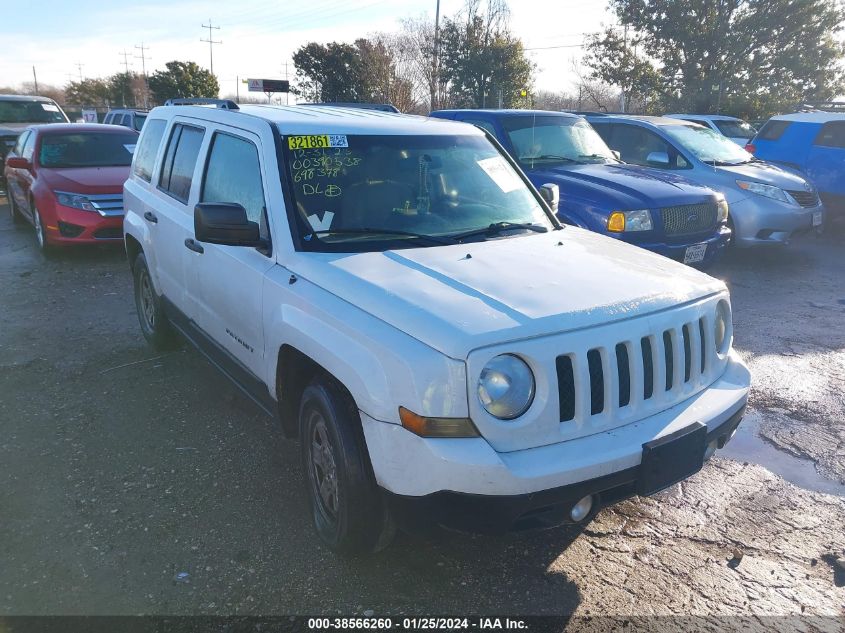 2014 JEEP PATRIOT SPORT - 1C4NJPBA5ED698378