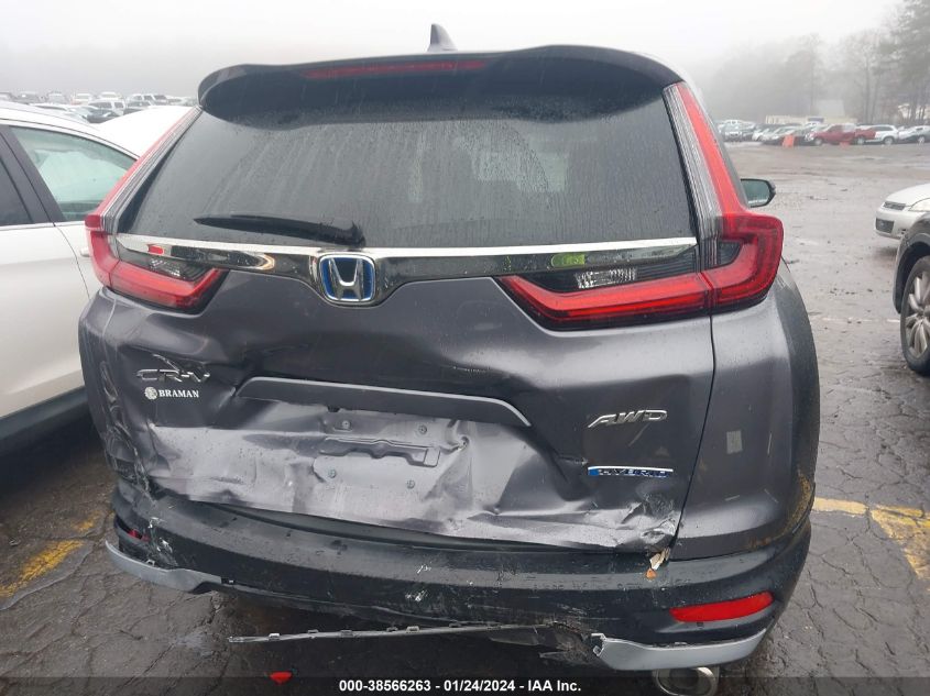 2021 HONDA CR-V HYBRID EX - 7FART6H56ME011405