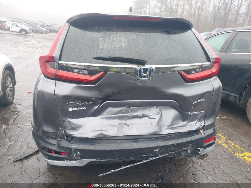 2021 HONDA CR-V HYBRID EX - 7FART6H56ME011405