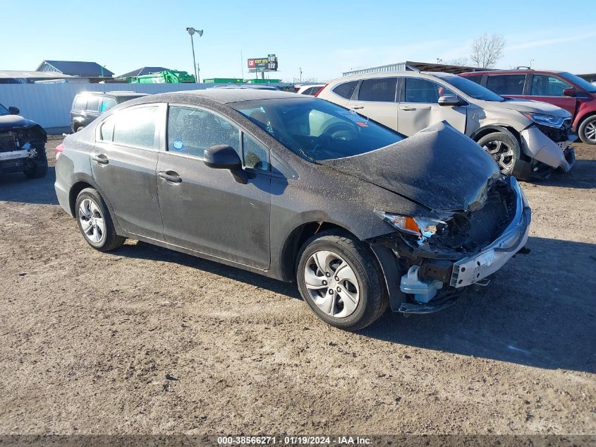 2013 HONDA CIVIC LX - 19XFB2F54DE242600