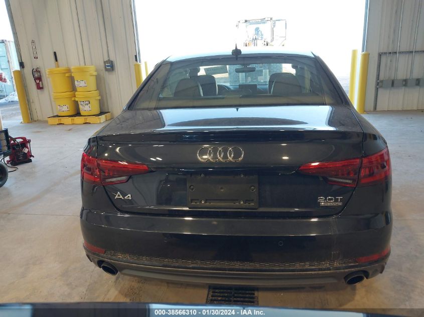 2017 AUDI A4 2.0T PREMIUM - WAUENAF4XHN024812