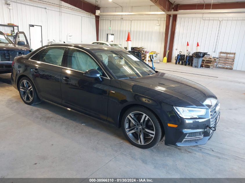 2017 AUDI A4 2.0T PREMIUM - WAUENAF4XHN024812